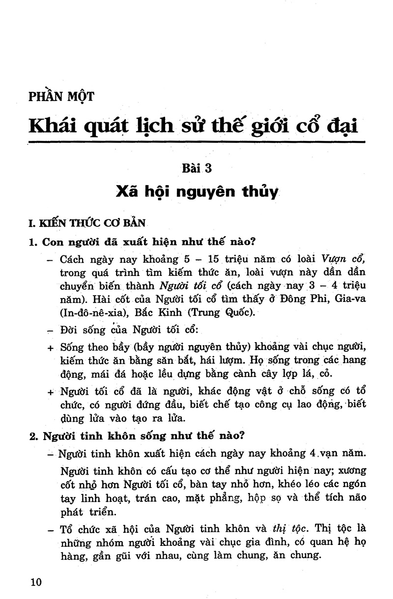 để học tốt lịch sử 6