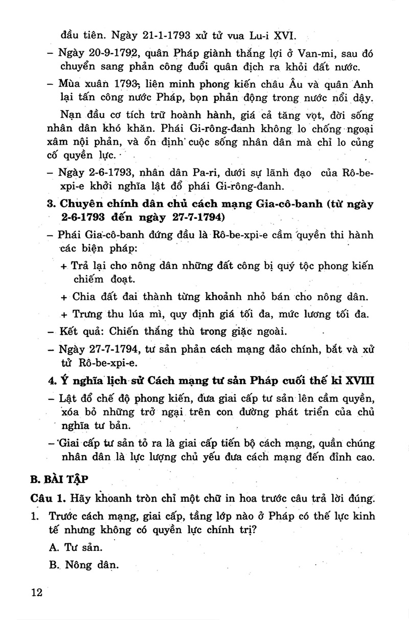 để học tốt lịch sử 8 (tái bản 2020)