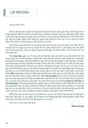 để học tốt ngữ văn 6 - tập 2 (kết nối tri thức với cuộc sống)