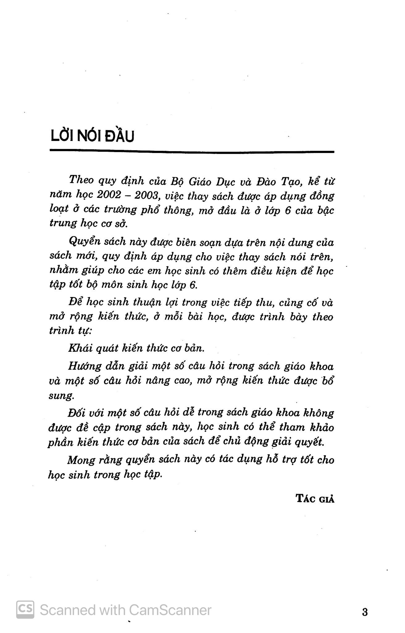 để học tốt sinh học 6