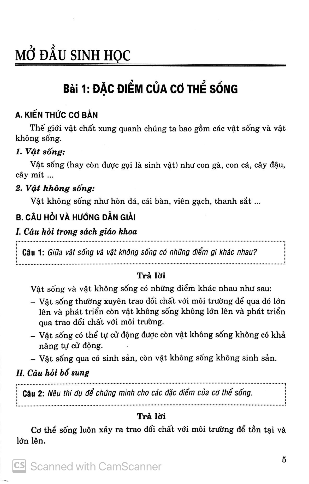 để học tốt sinh học 6