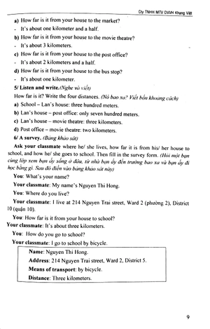 để học tốt tiếng anh 7