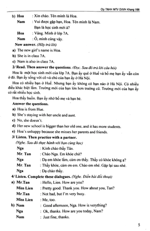 để học tốt tiếng anh 7