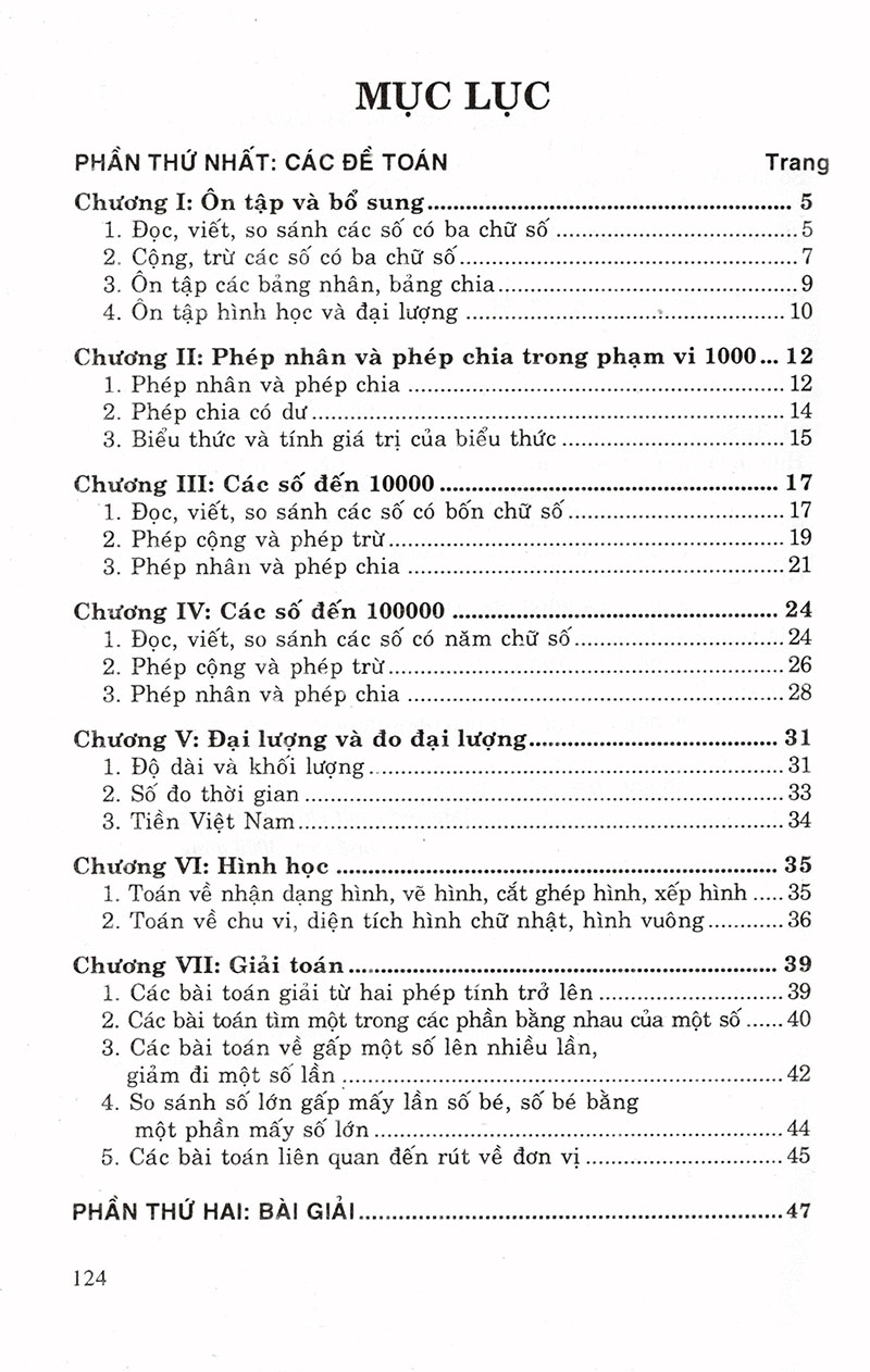 để học tốt toán 3