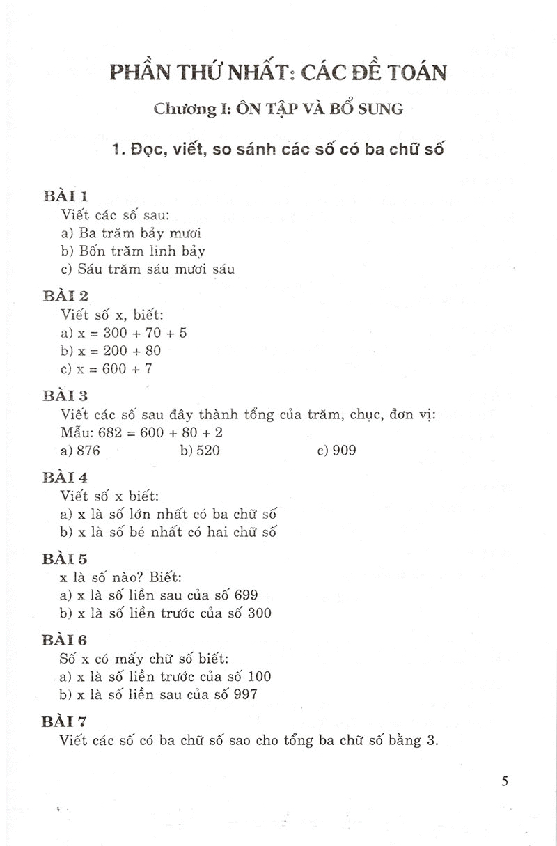 để học tốt toán 3