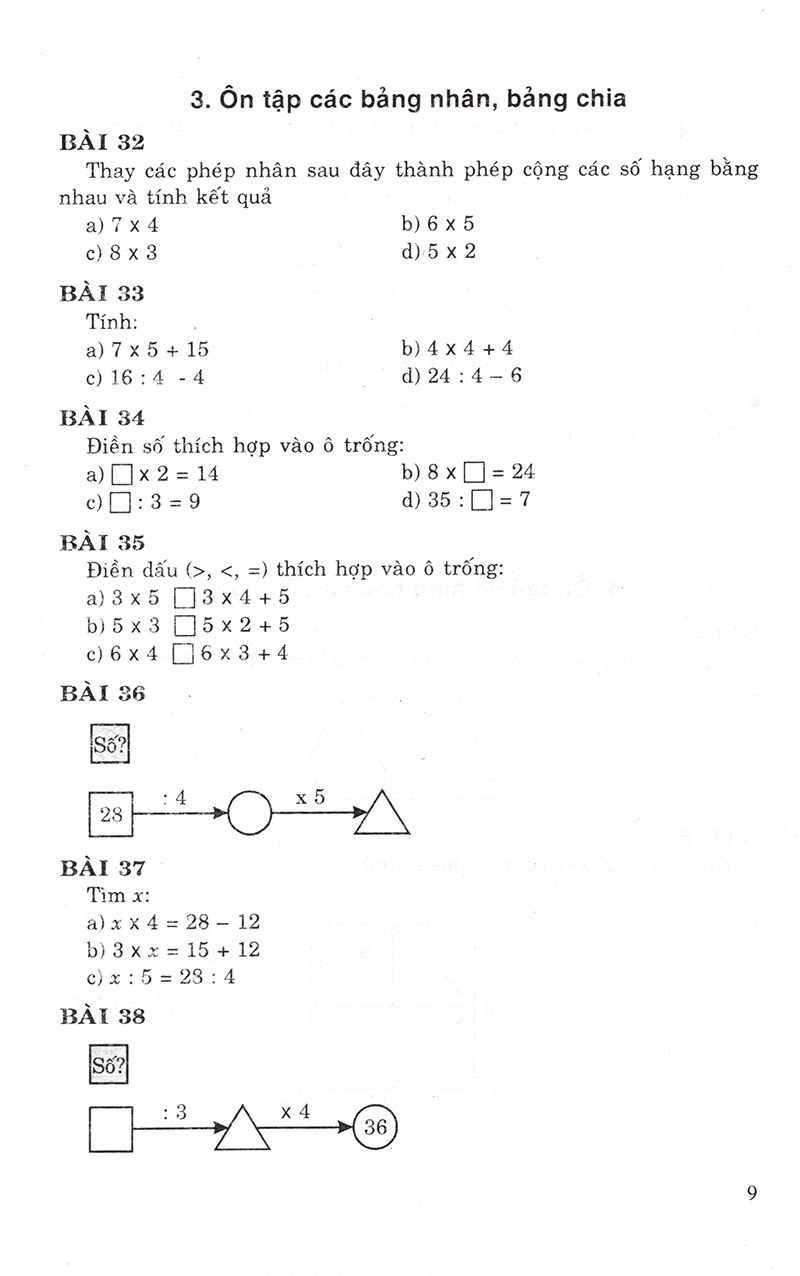 để học tốt toán 3