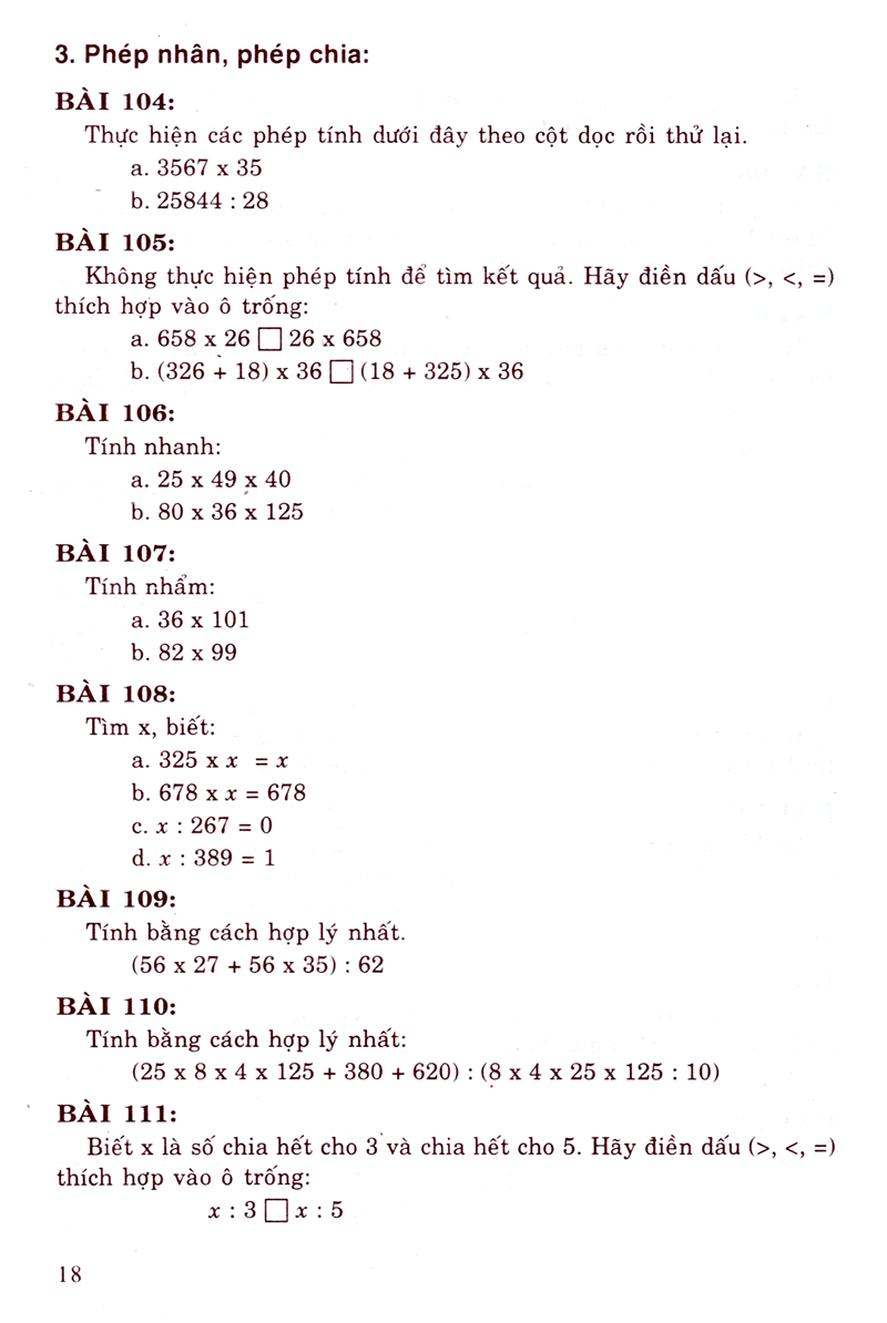 để học tốt toán 4