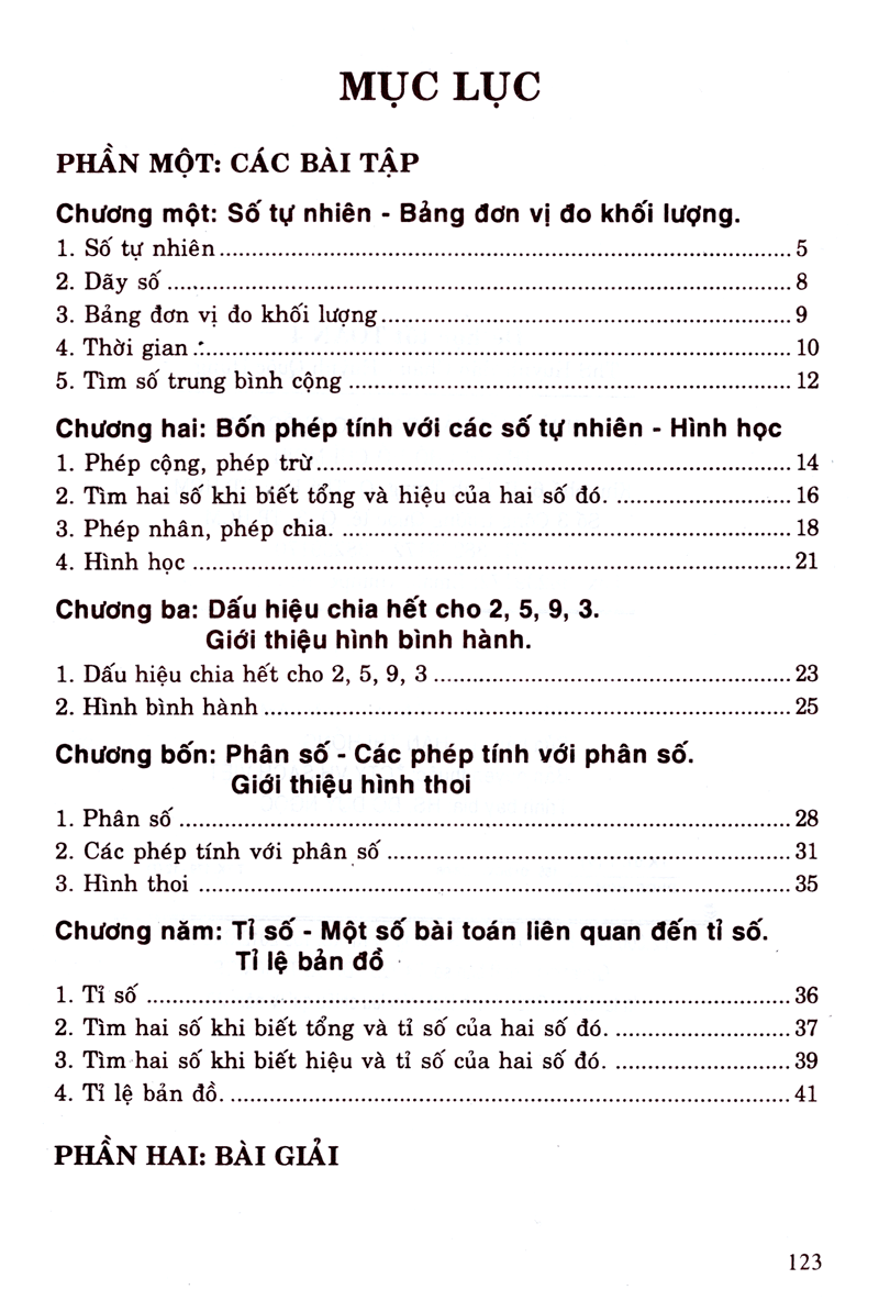 để học tốt toán 4