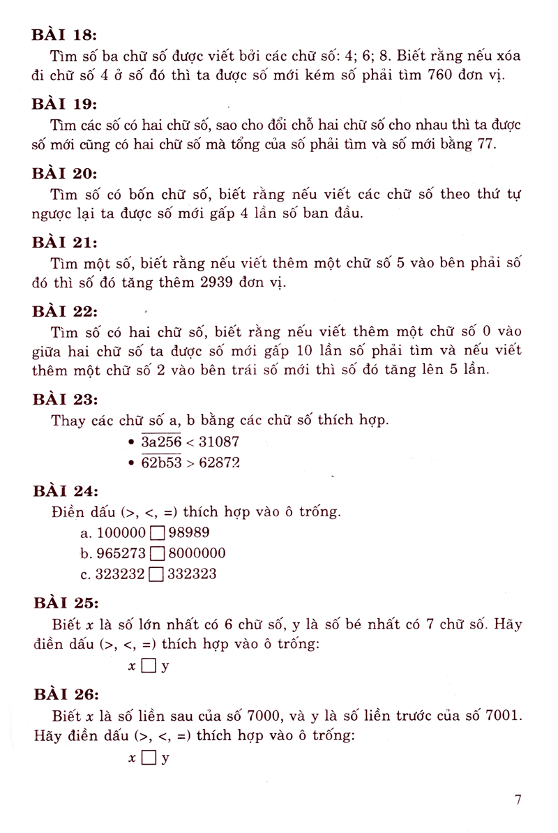 để học tốt toán 4