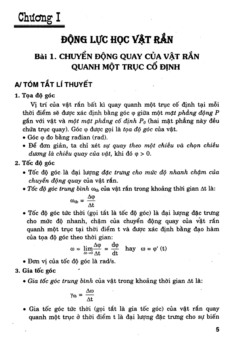 để học tốt vật lí 12