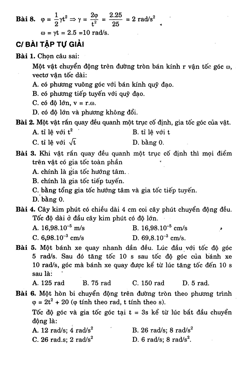 để học tốt vật lí 12