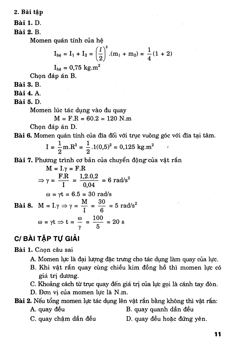 để học tốt vật lí 12