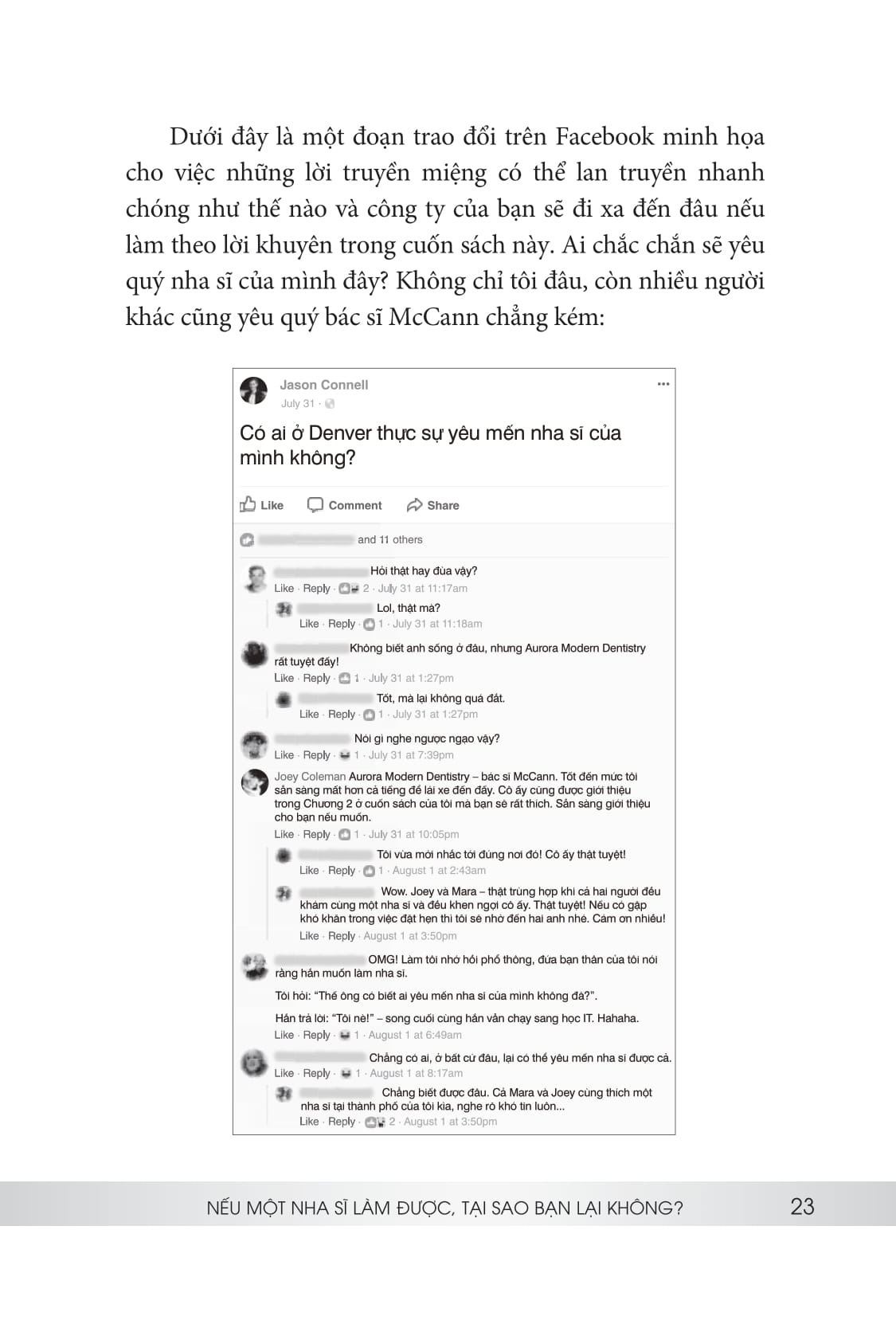 để không mất thêm một khách hàng nào nữa