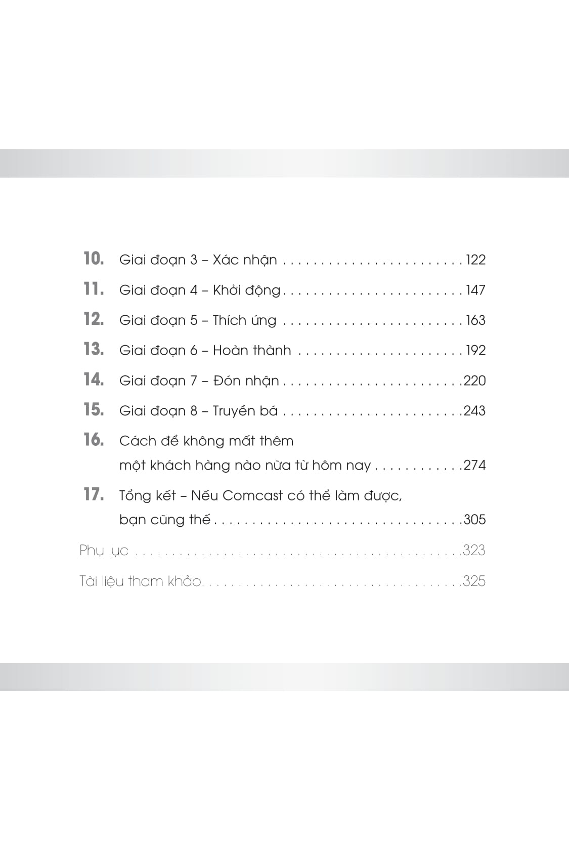 để không mất thêm một khách hàng nào nữa