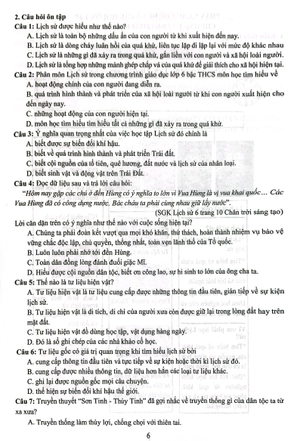 đề kiểm tra đánh giá năng lực môn lịch sử-địa lí lớp 6 - phần lịch sử