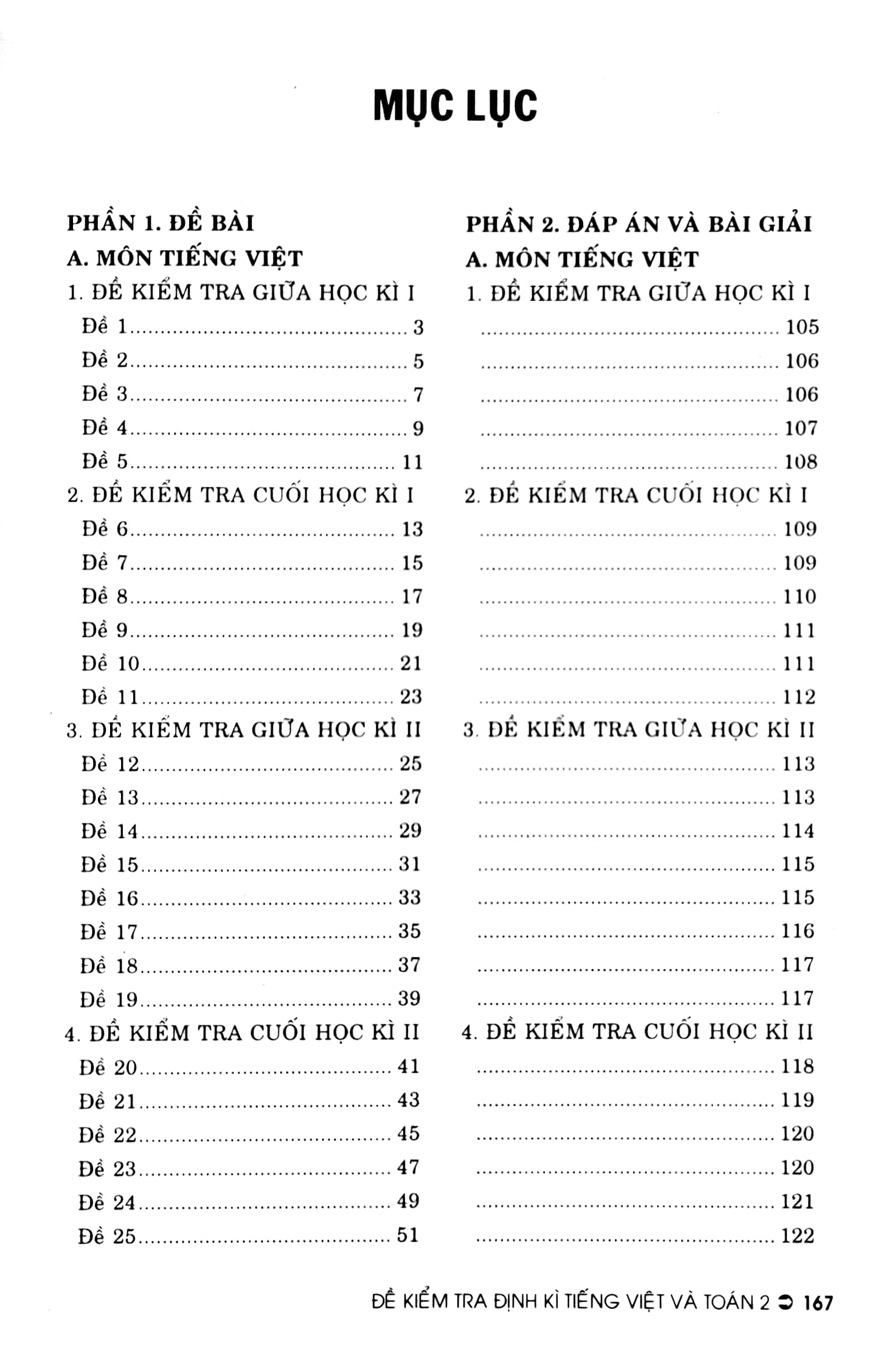 đề kiểm tra định kì tiếng việt và toán 2 (theo chương trình giáo dục phổ thông mới)