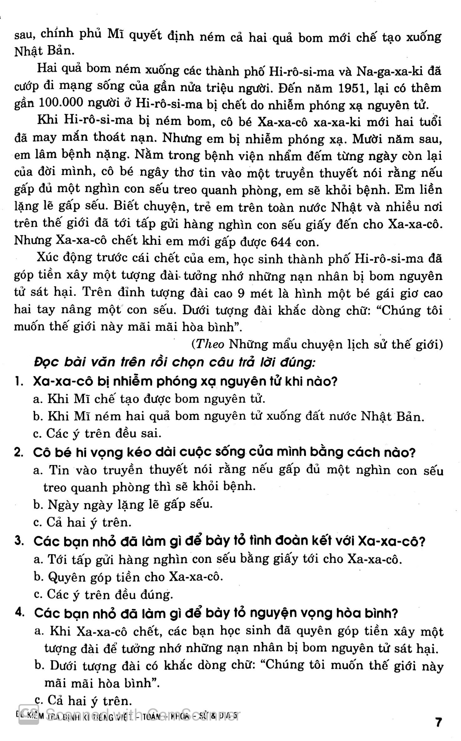 đề kiểm tra định kỳ tiếng việt - toán - khoa học - lịch sử - địa lí 5