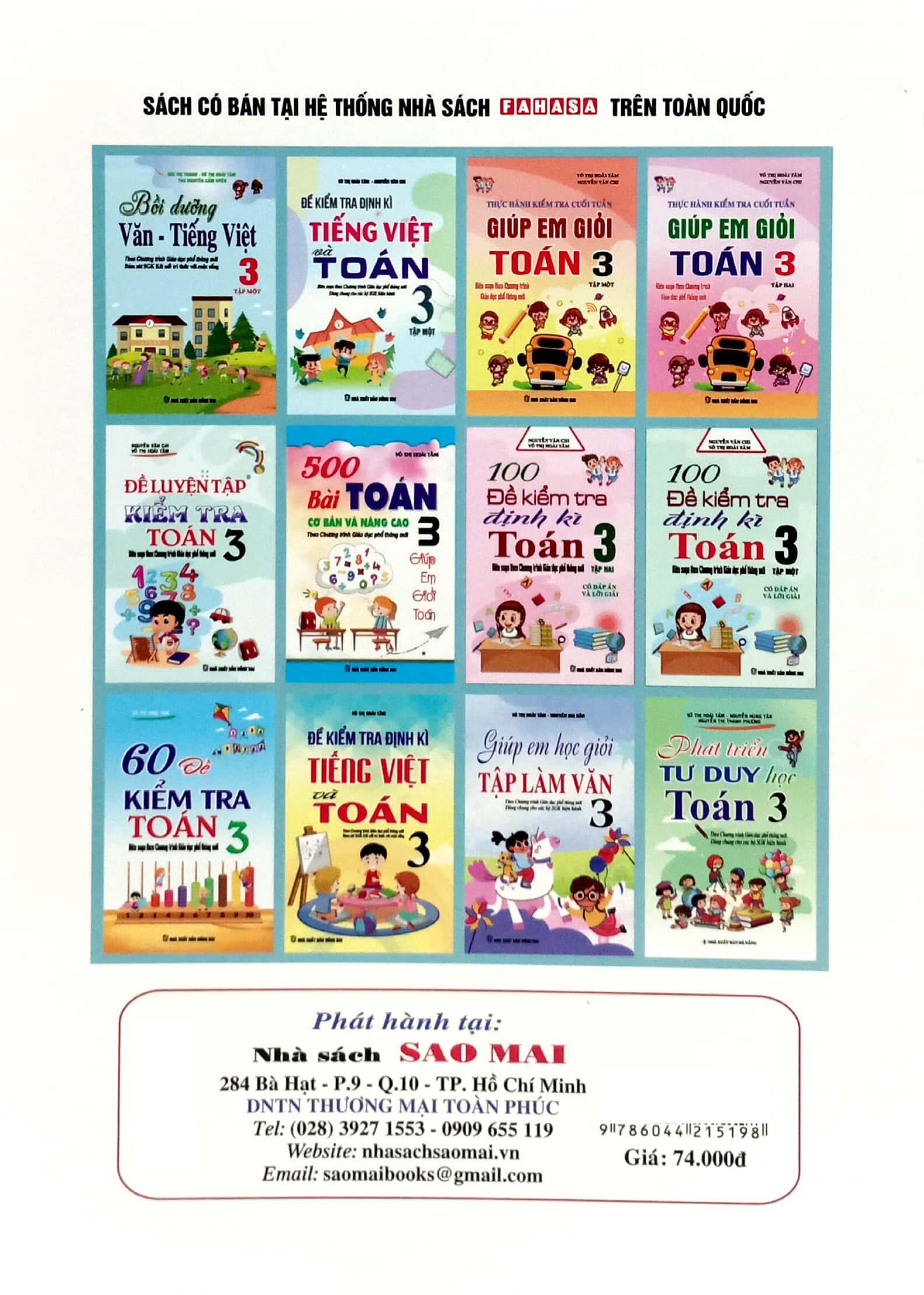 đề kiểm tra định kỳ tiếng việt và toán 3 - tập 2