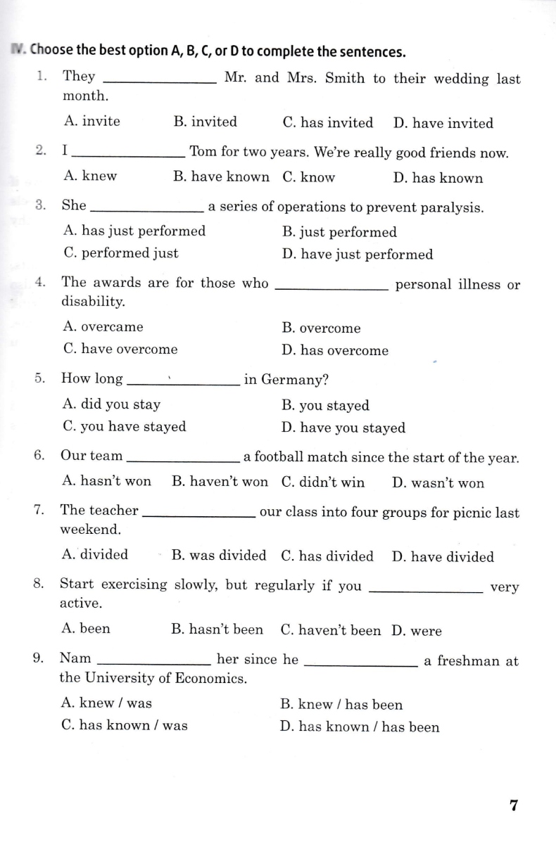 Đề Kiểm Tra Tiếng Anh 11 (Global Success)