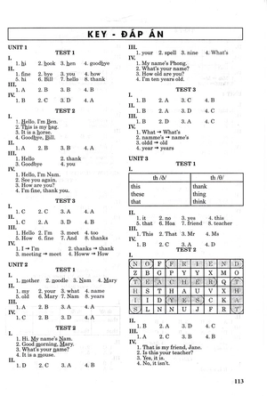 đề kiểm tra tiếng anh 3 (theo chương trình giáo dục phổ thông mới)