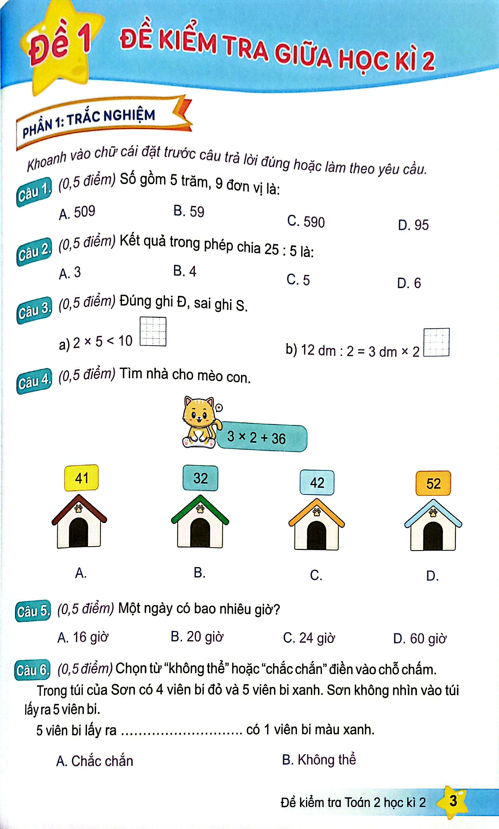 De Kiem Tra Toan 2 - Hoc Ki 2 (Ket Noi) (Tai Ban 2025)