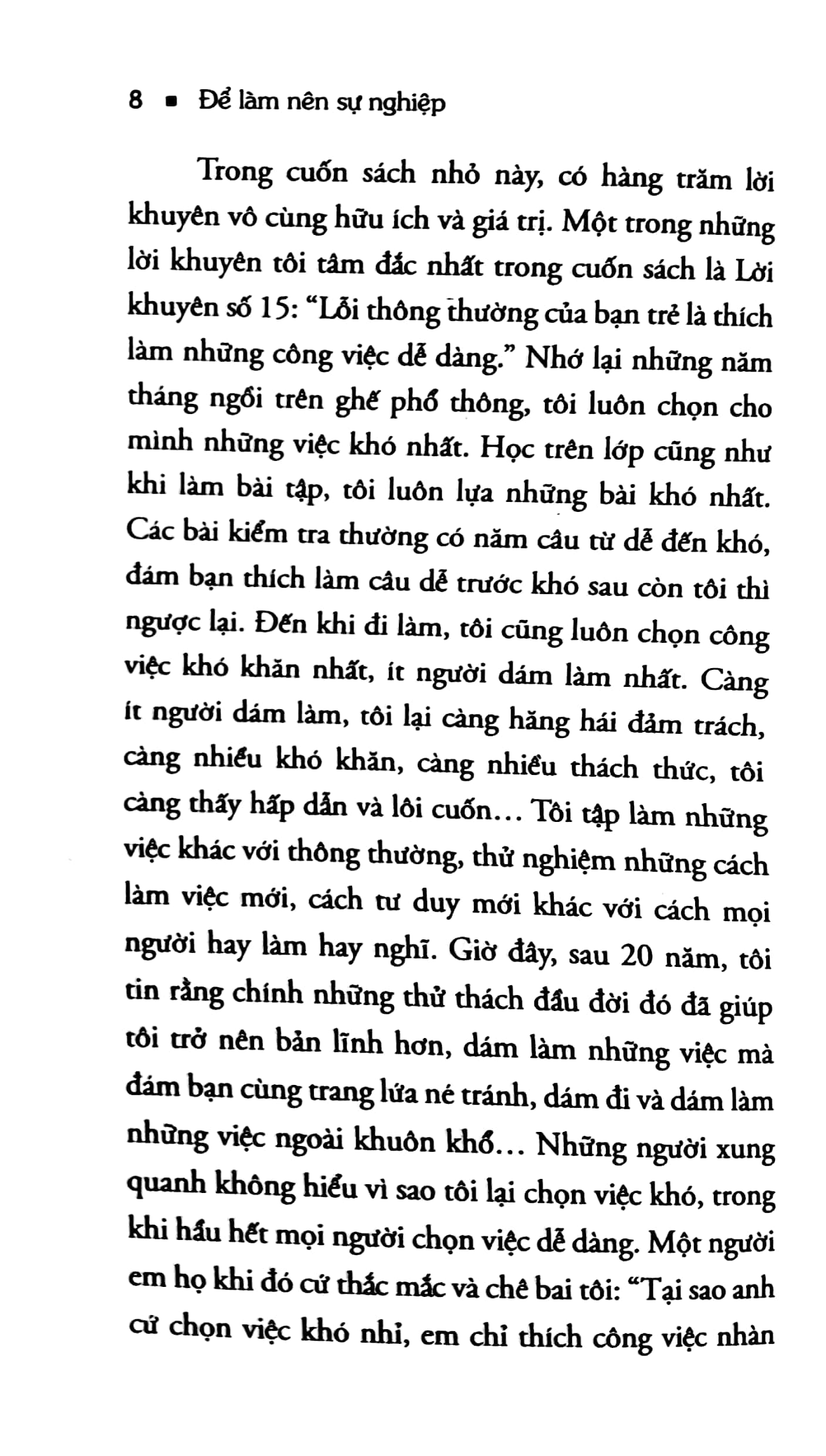 để làm nên sự nghiệp (tái bản 2023)