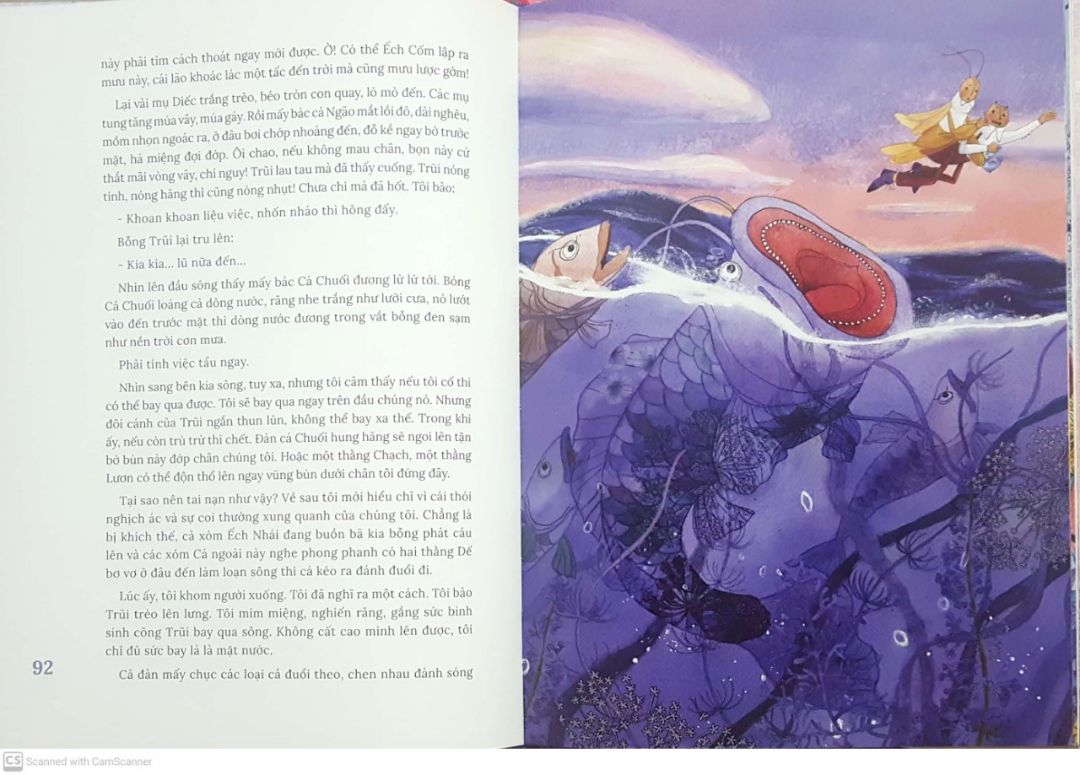 dế mèn phiêu lưu ký - đậu đũa minh họa