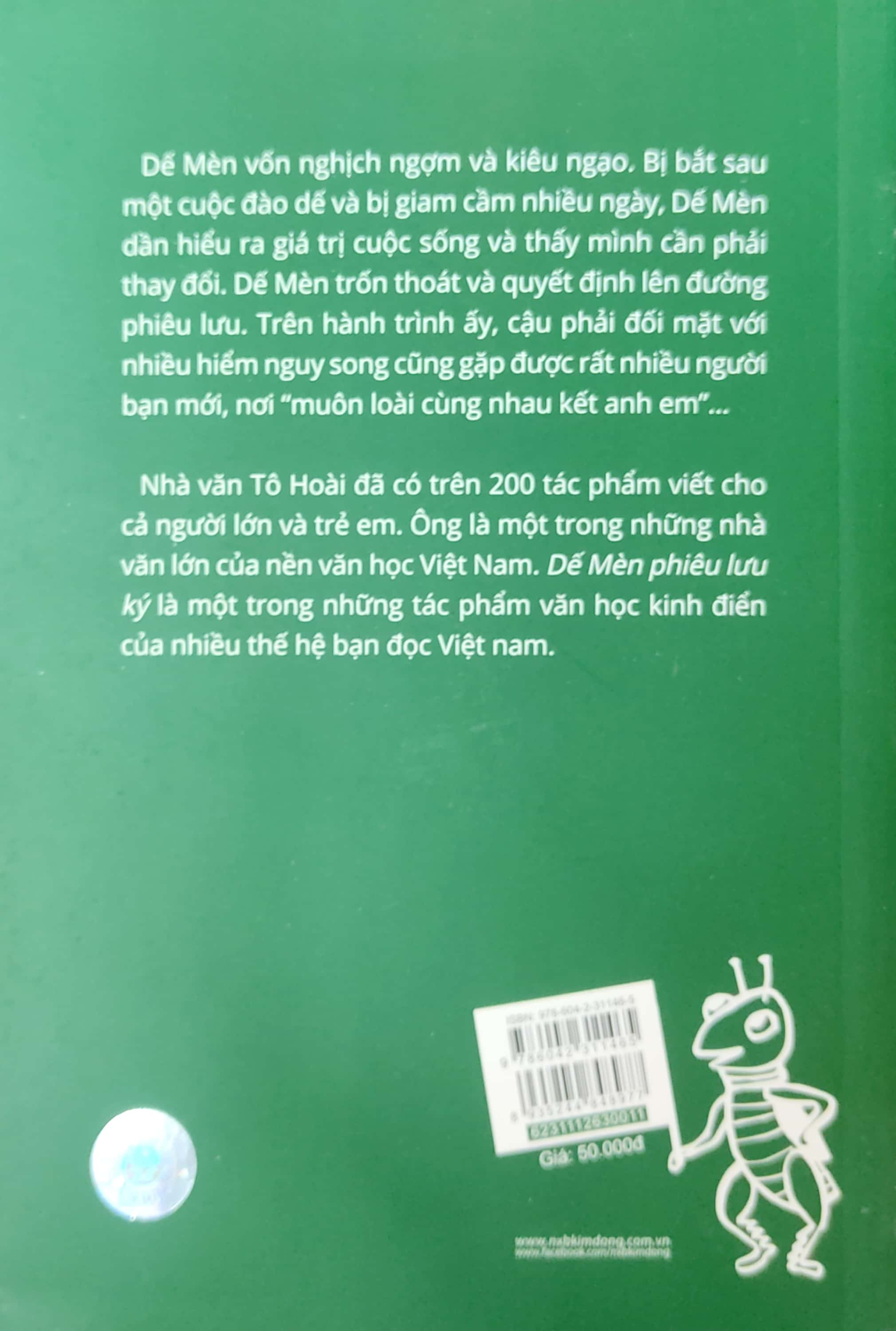 dế mèn phiêu lưu ký - ngô xuân khôi minh họa