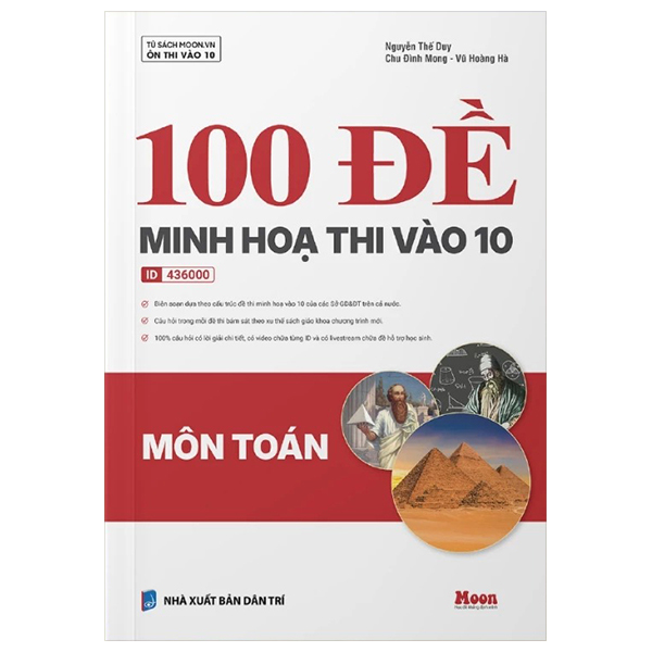đề minh họa thi vào 10