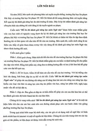 đề ôn thi đánh giá năng lực môn ngữ văn (dành cho kỳ thi đánh giá năng lực)
