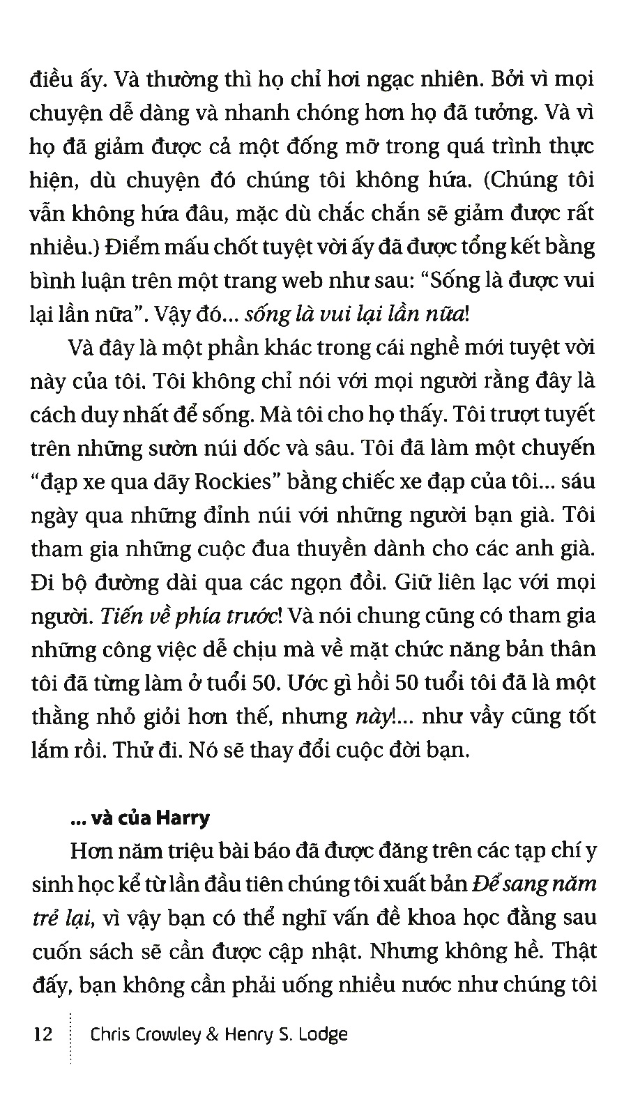 để sang năm trẻ lại