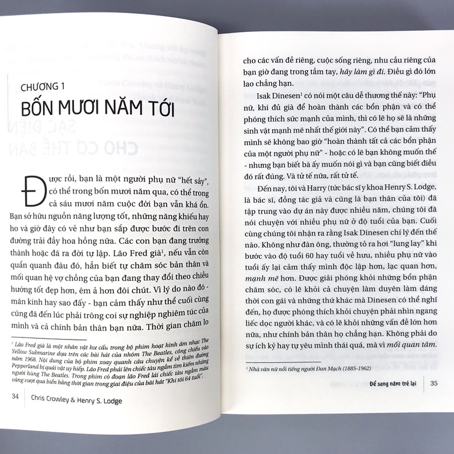 để sang năm trẻ lại - quà tặng cho phái nữ