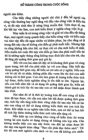 để thành công trong cuộc sống (2016) - thư gửi con trai của cha