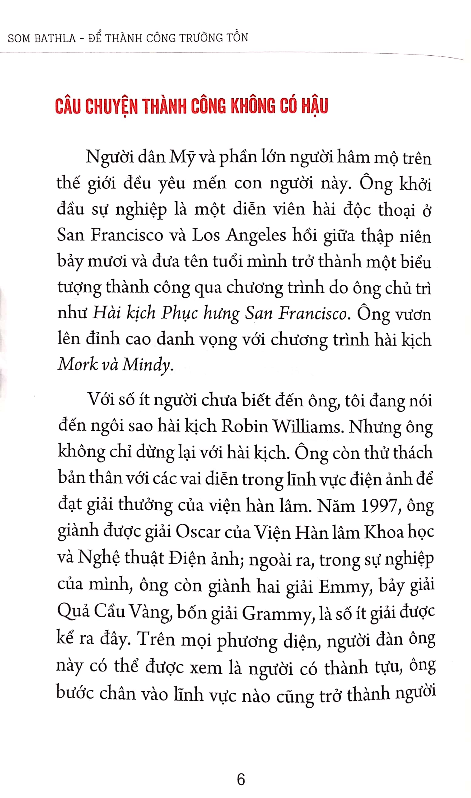 để thành công trường tồn