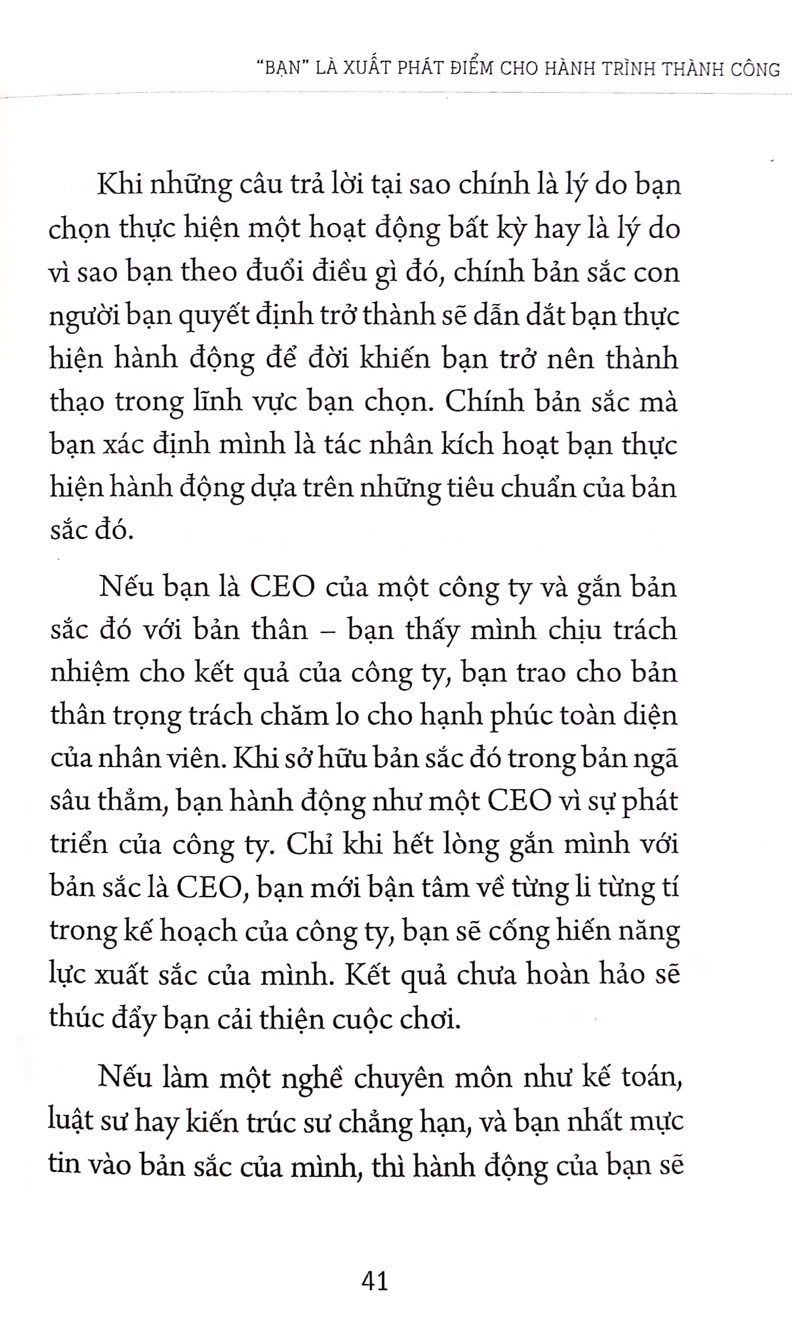 để thành công trường tồn