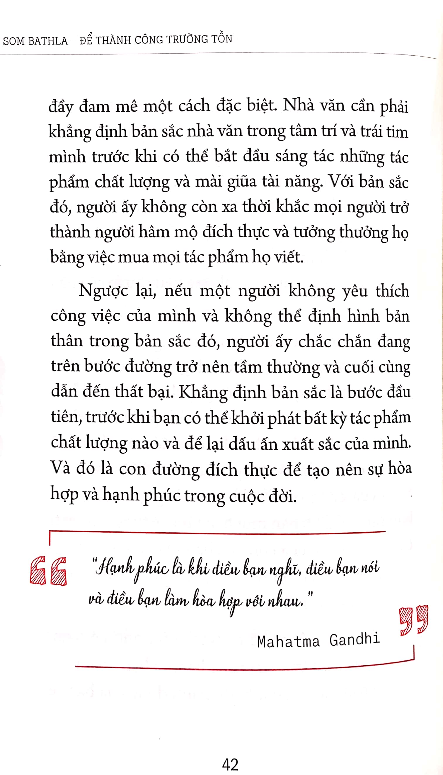 để thành công trường tồn