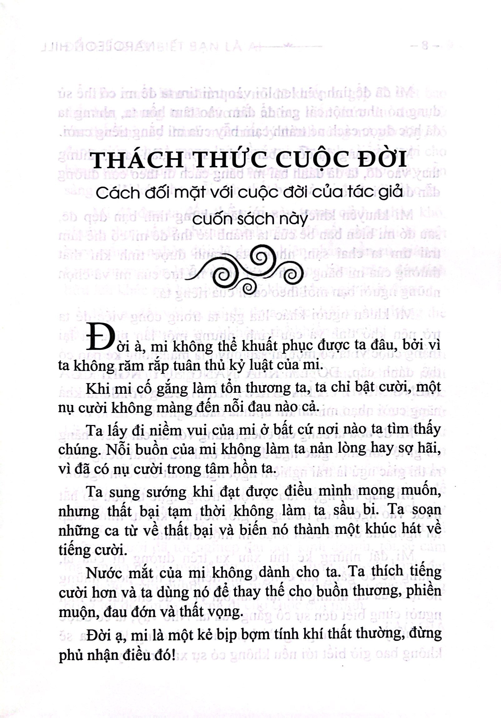 để thế giới biết bạn là ai
