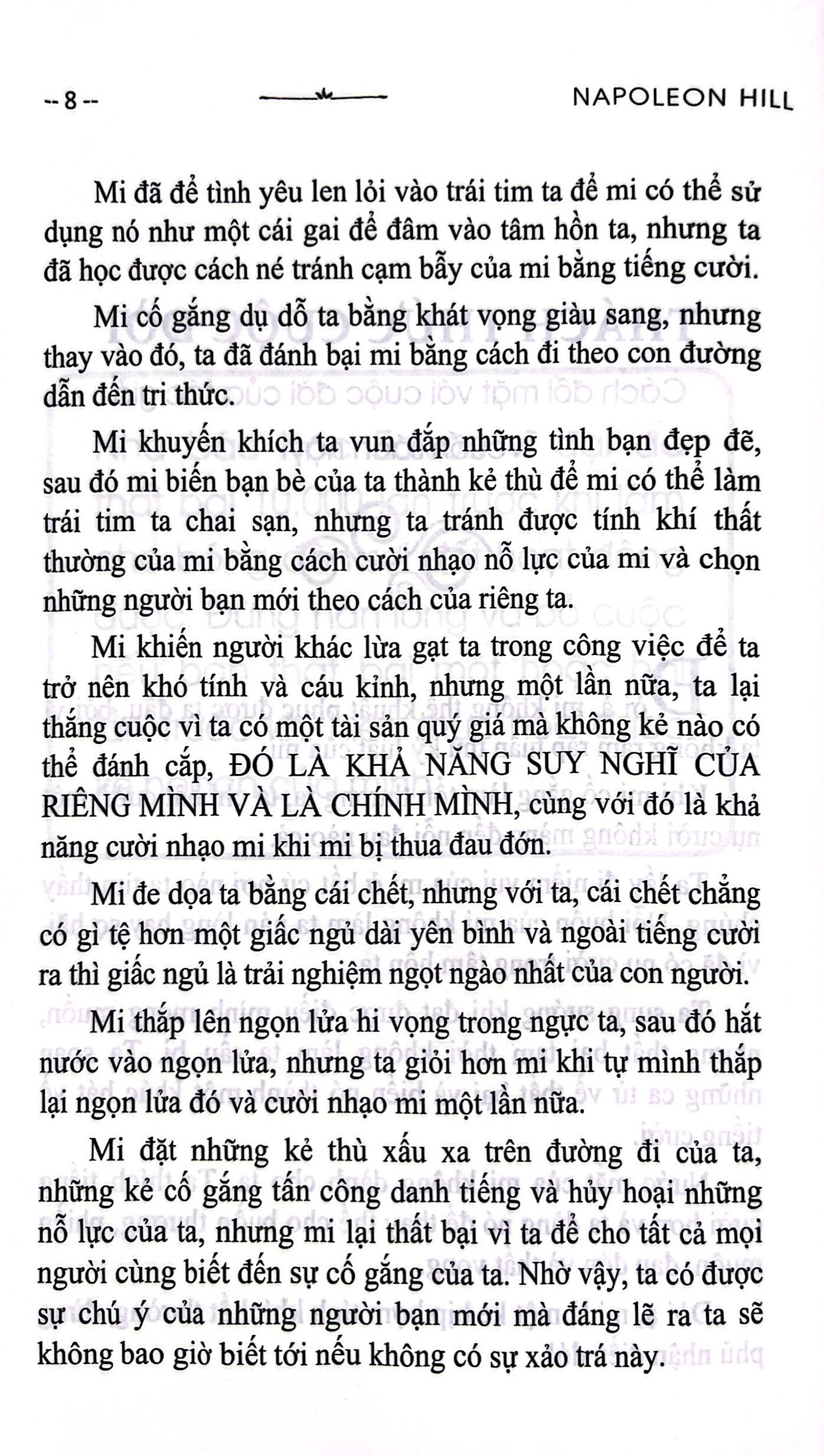để thế giới biết bạn là ai