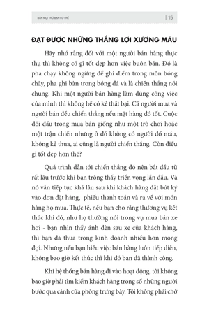 để trở thành người bán hàng giỏi nhất thế giới