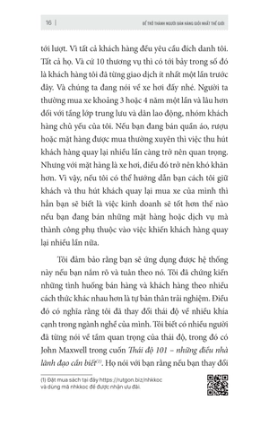 để trở thành người bán hàng giỏi nhất thế giới