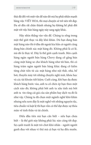 để trở thành người bán hàng giỏi nhất thế giới