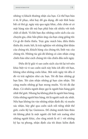 để trở thành người bán hàng giỏi nhất thế giới