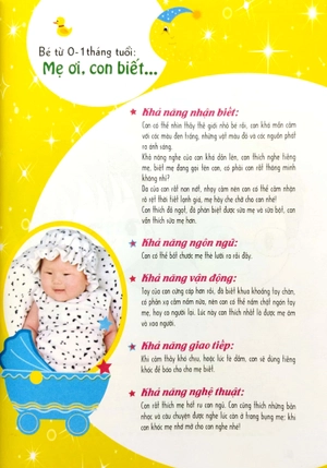 để trở thành người mẹ tuyệt vời mỗi ngày nên dành 5 phút cho con trước giờ đi ngủ (0-1 tuổi)