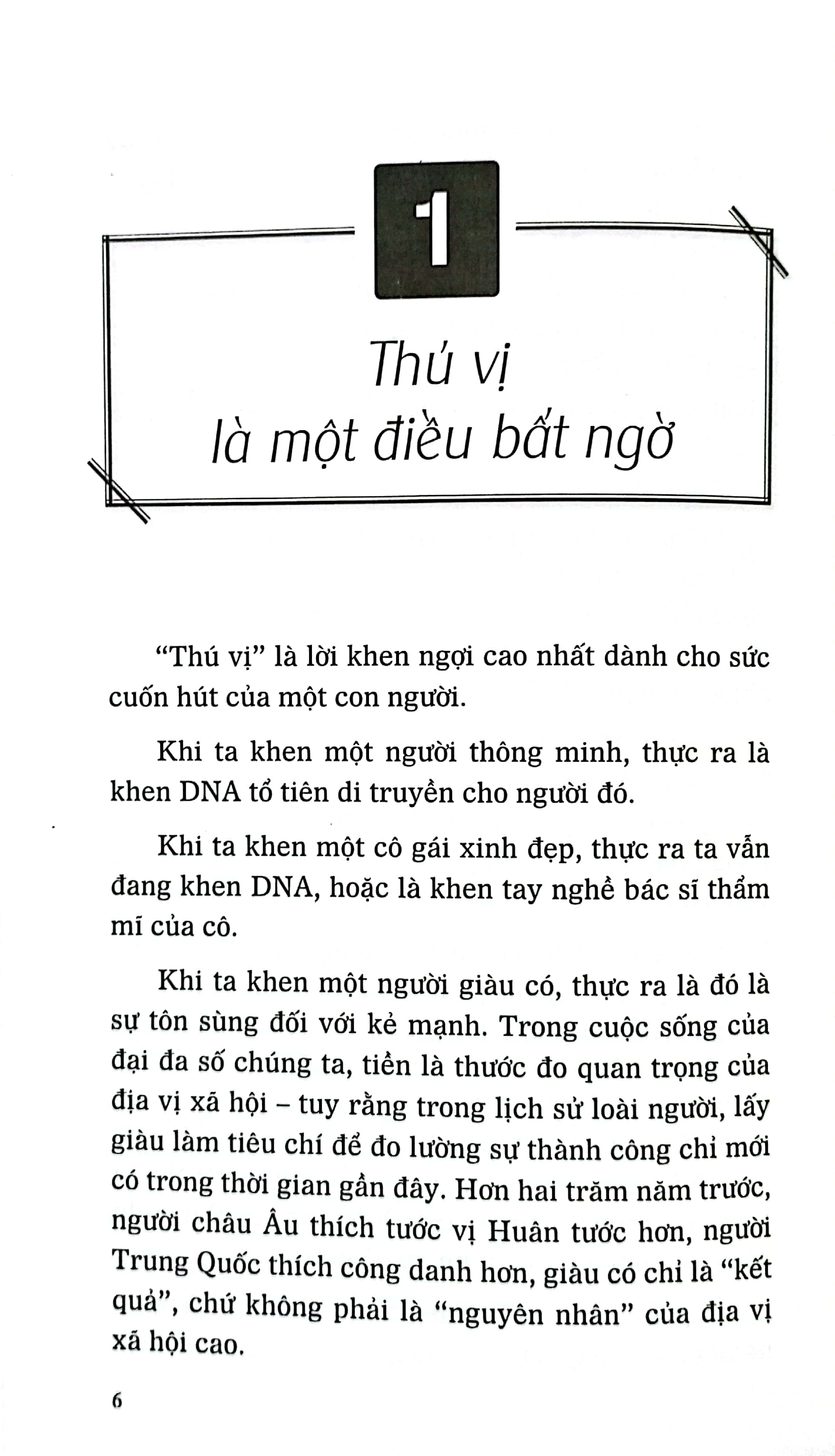 để trở thành người thú vị