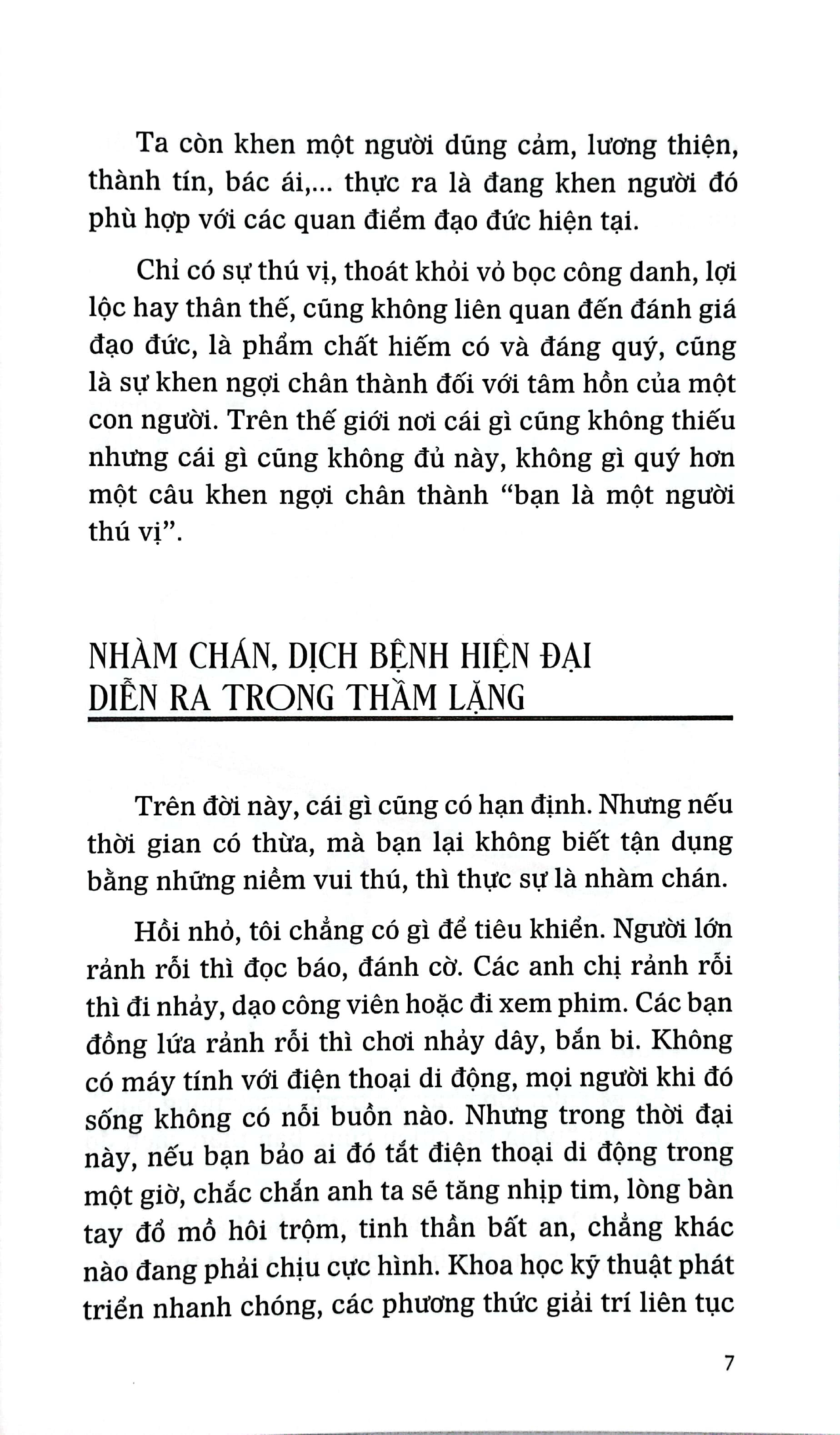 để trở thành người thú vị