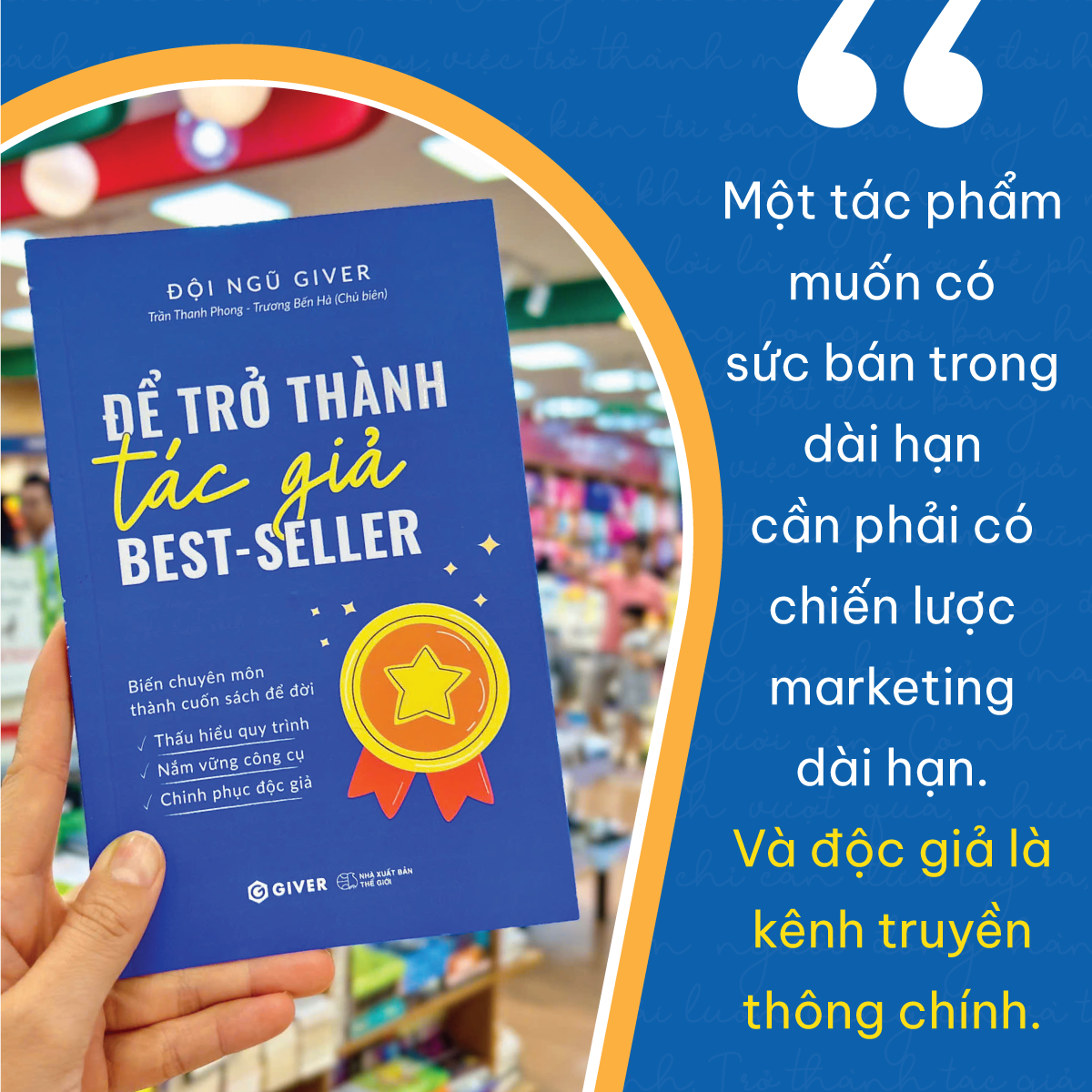 để trở thành tác giả best seller