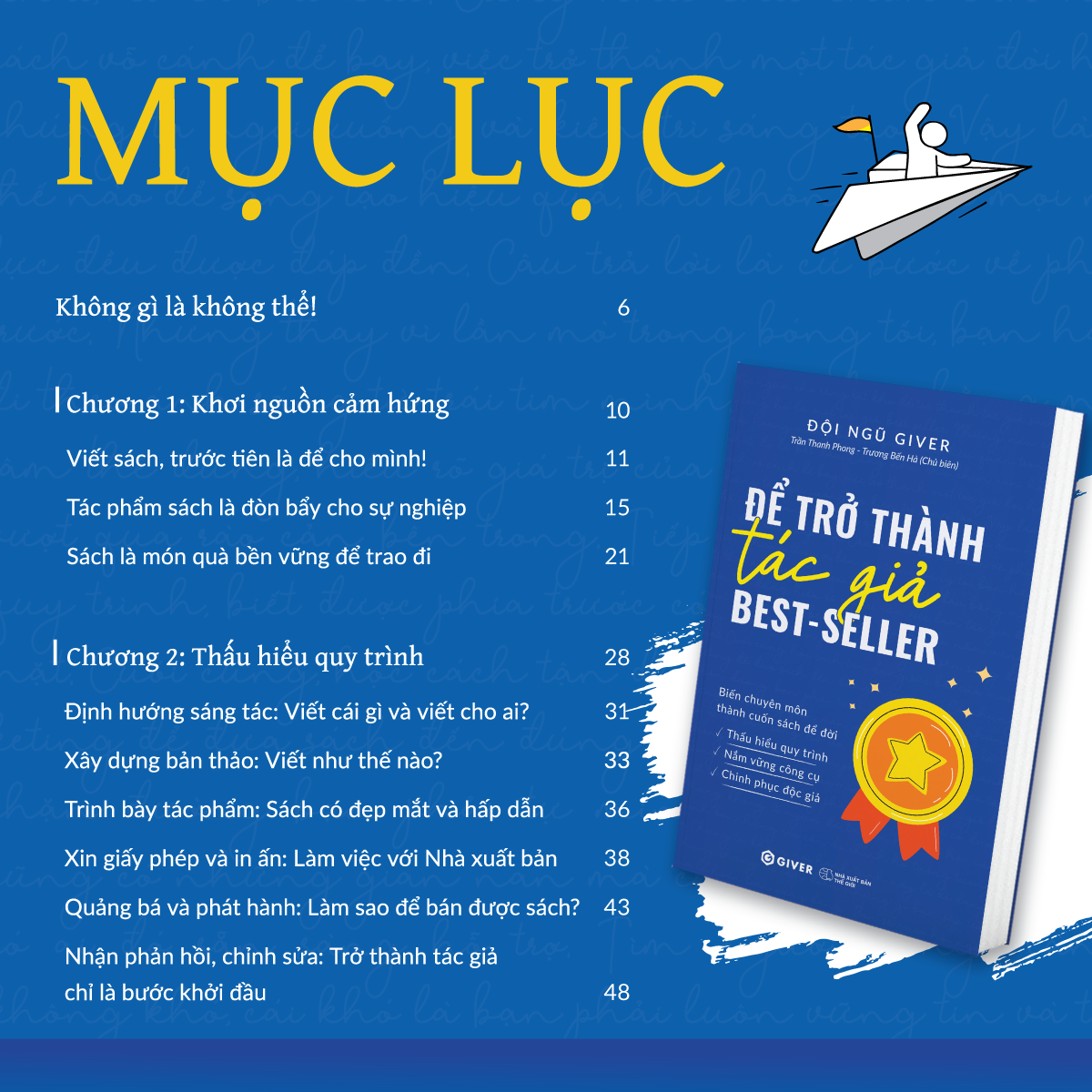 để trở thành tác giả best seller