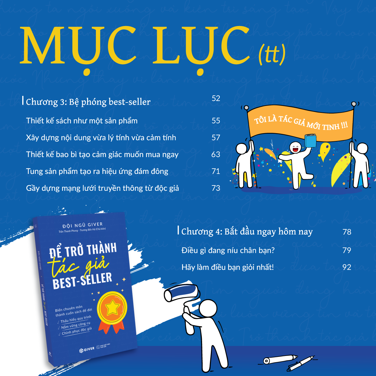 để trở thành tác giả best seller