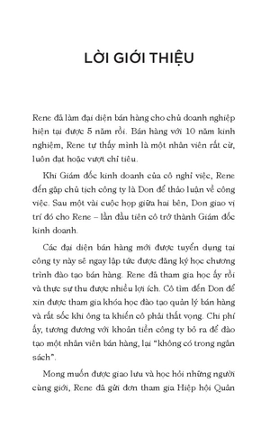 để trở thành thủ lĩnh kinh doanh xuất sắc