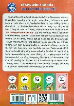 để trưởng thành mạnh mẽ - tạo lập thói quen tốt